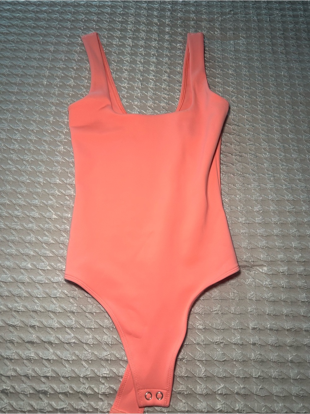 Good American Coral Bodysuit Size XS